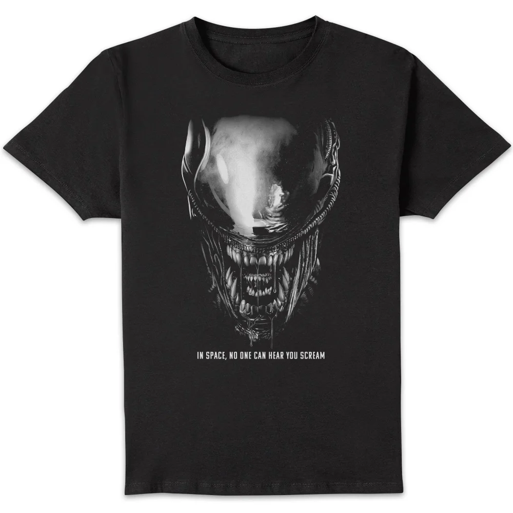 Alien Close Up Unisex T-Shirt - Black - L Bild 1