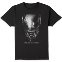 Alien Close Up Unisex T-Shirt - Black