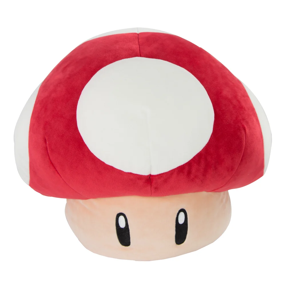 Super Mario Super Red Mushroom Mega Plush Bild 1
