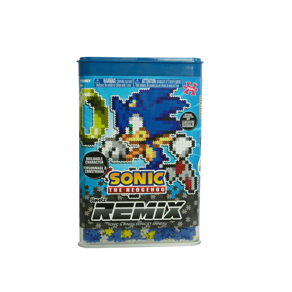 Jixelz Remix Sonic the Hedgehog Sonic & Coin 750pc Set Bild 1