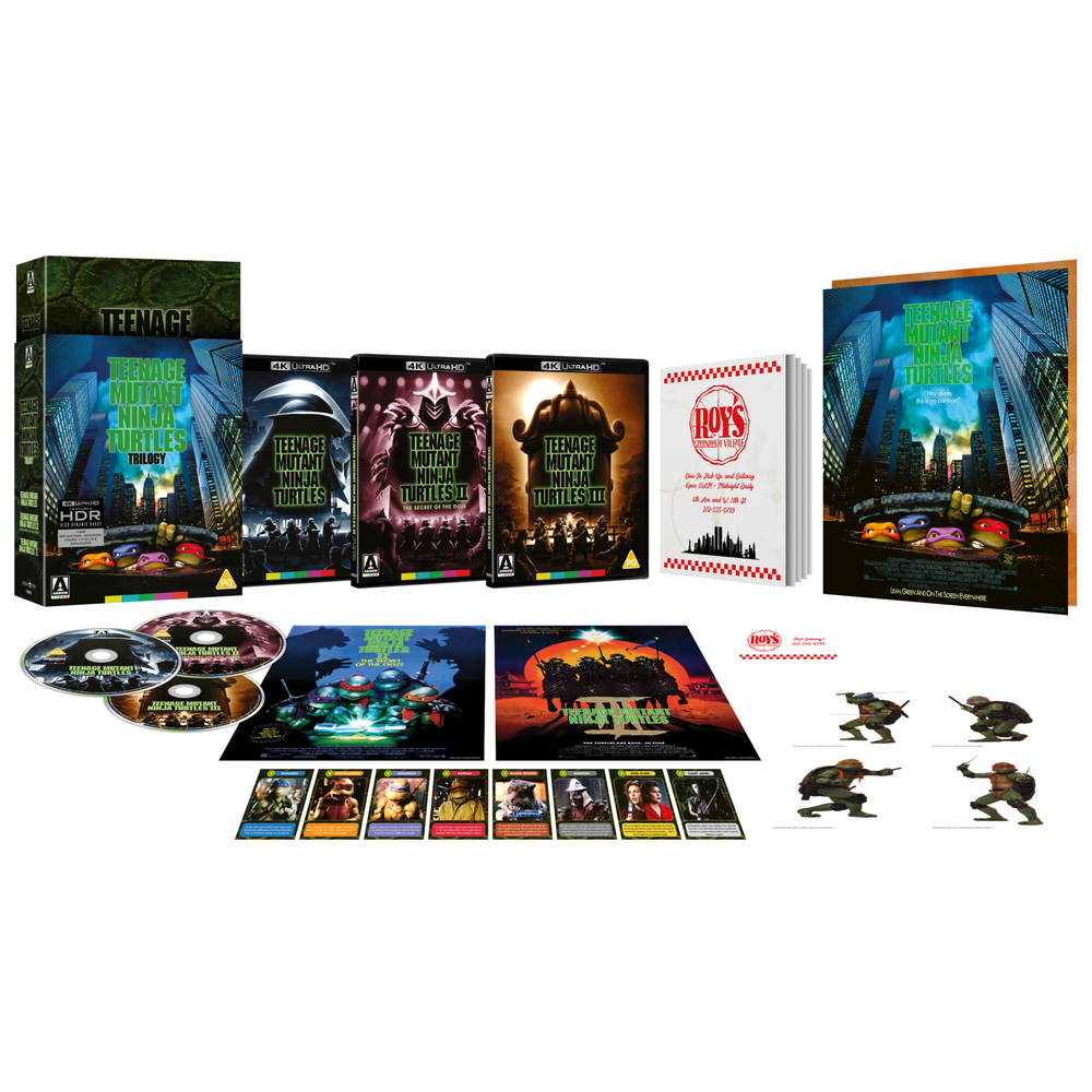 Teenage Mutant Ninja Turtles Trilogy Limited Edition 4K Ultra HD Bild 1