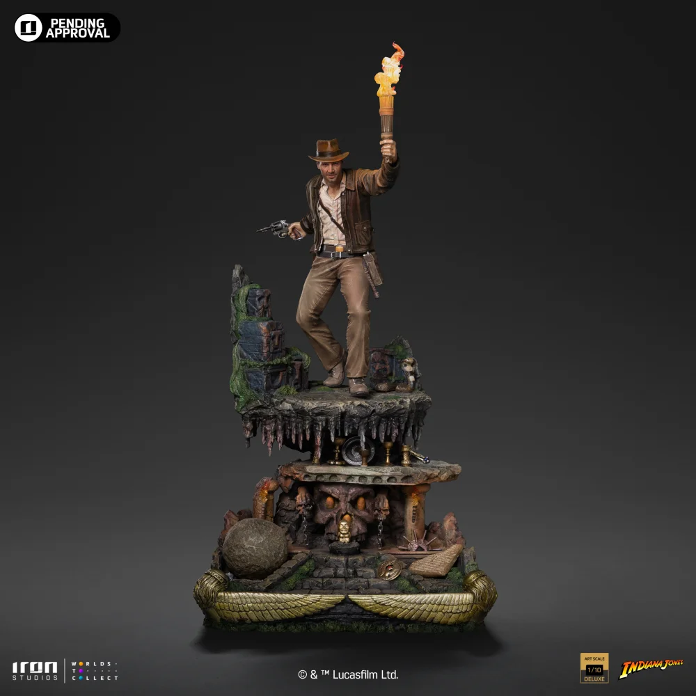 Iron Studios Indiana Jones Deluxe Art Scale 1/10 Statue Bild 1