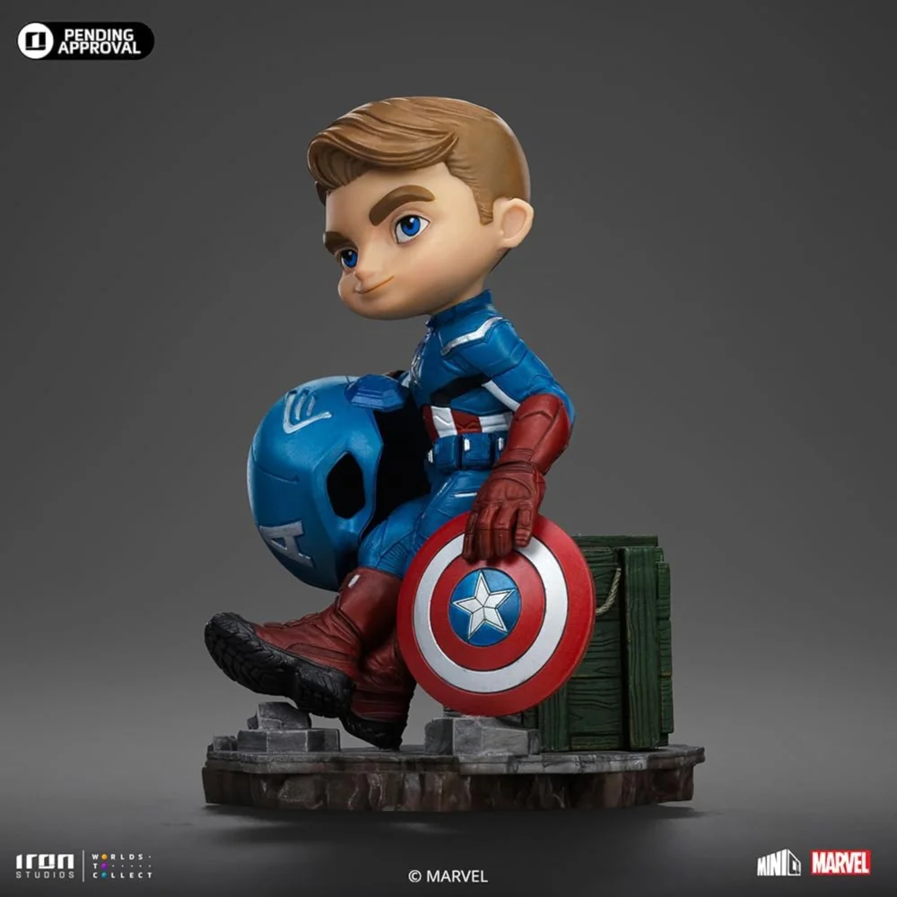Iron Studios Marvel The Infinity Saga Captain America Minico Figure Bild 1