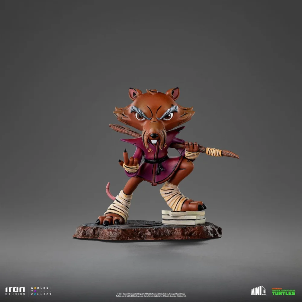 Iron Studios Teenage Mutant Ninja Turtles Master Splinter Minico Figure Bild 1
