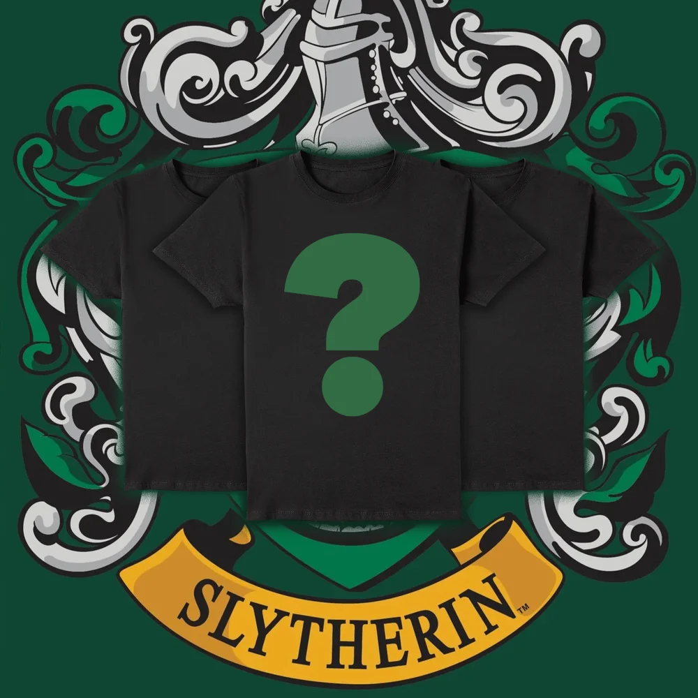 Harry Potter Slytherin Unisex T-Shirt Mystery 3-Pack - S Bild 1