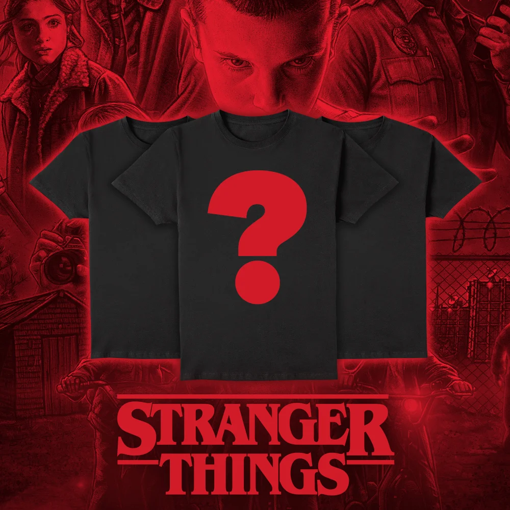 Stranger Things Unisex T-Shirt Mystery 3-Pack - S Bild 1