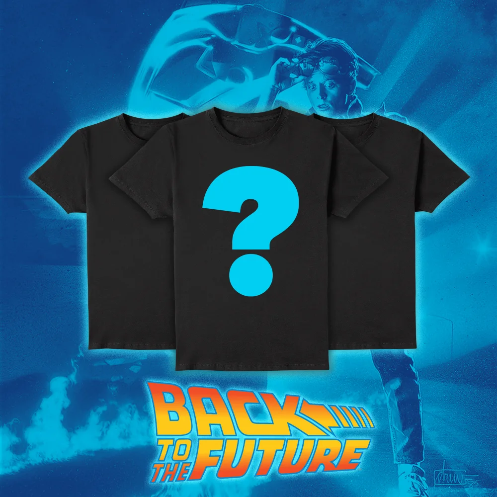Back to the Future Unisex T-Shirt Mystery 3-Pack - S Bild 1