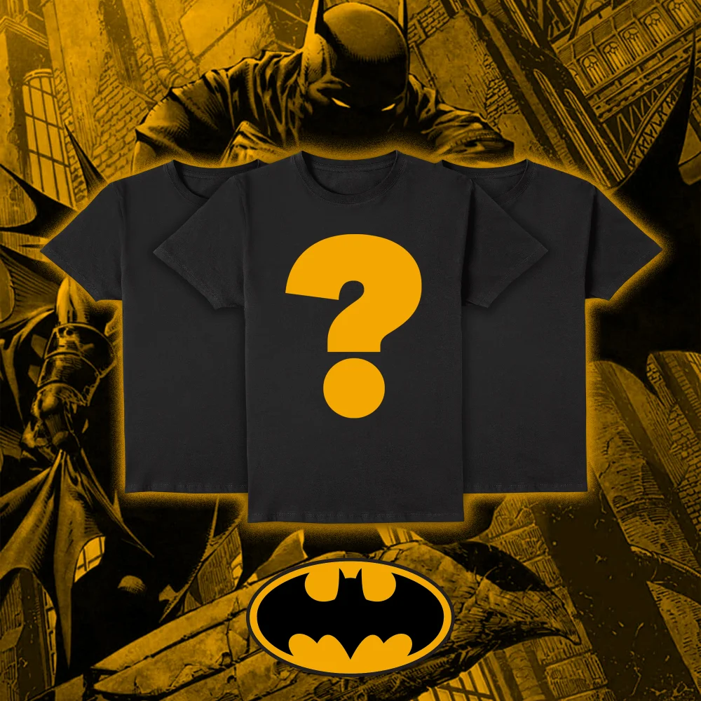 DC Comics Batman Unisex T-Shirt Mystery 3-Pack - S Bild 1