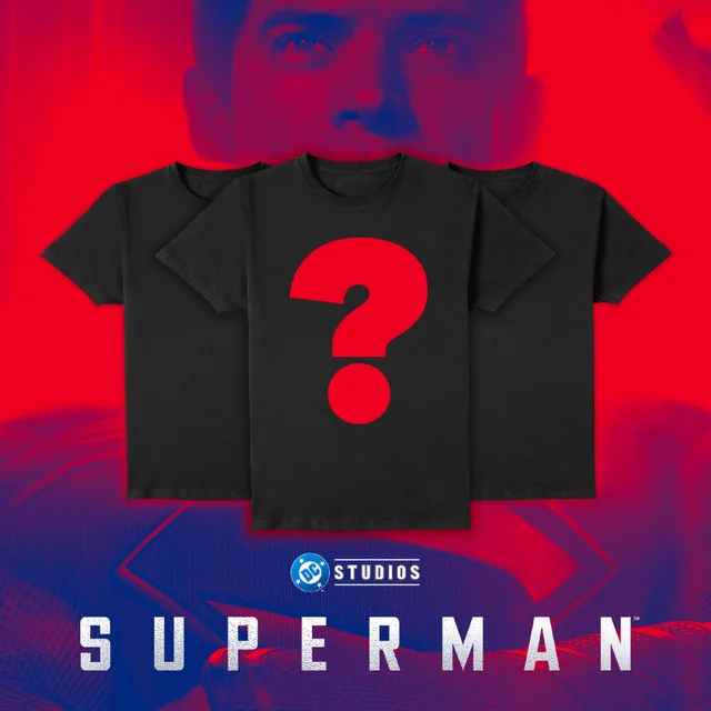 DC Comics Superman Unisex T-Shirt Mystery 3-Pack