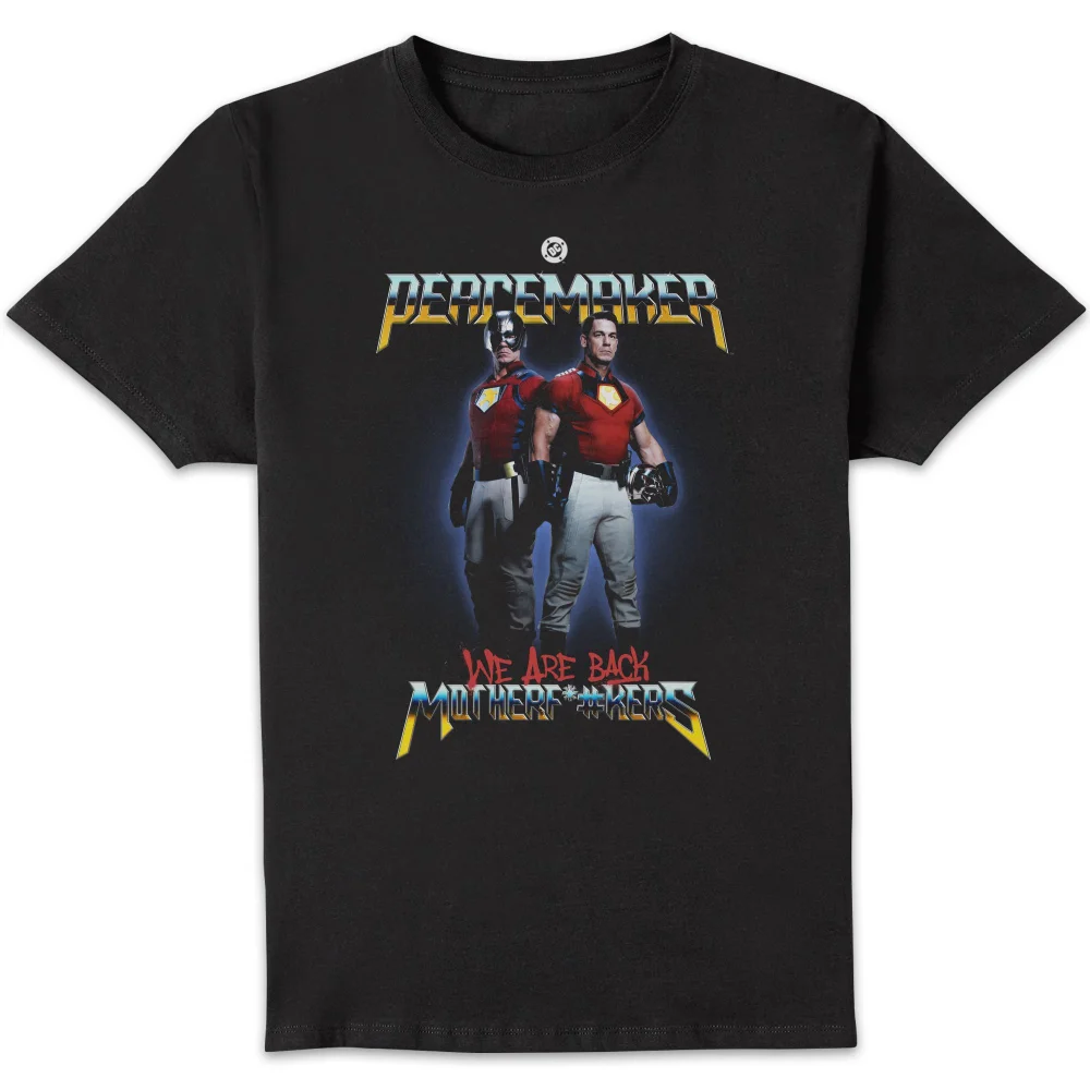 DC Comics Peacemaker We Are Back Motherf#%kers Unisex T-Shirt - Black - 3XL Bild 1