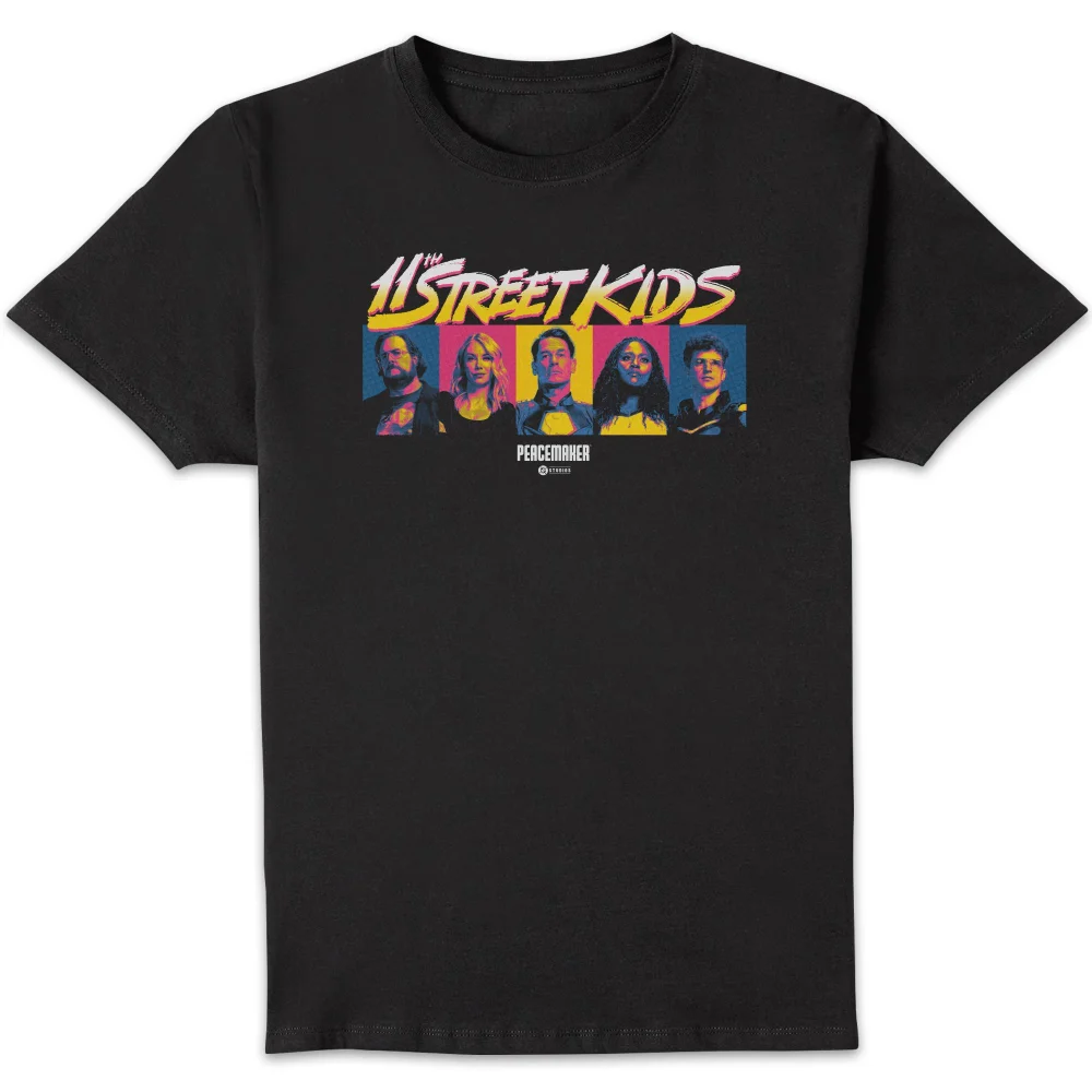 DC Comics Peacemaker 11th Street Kids Unisex T-Shirt - Black - S Bild 1