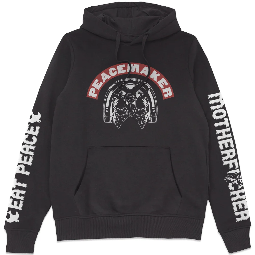 DC Comics Peacemaker Eat Peace Motherf#%kers Hoodie - Black - S Bild 1