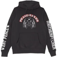 DC Comics Peacemaker Eat Peace Motherf#%kers Hoodie - Black
