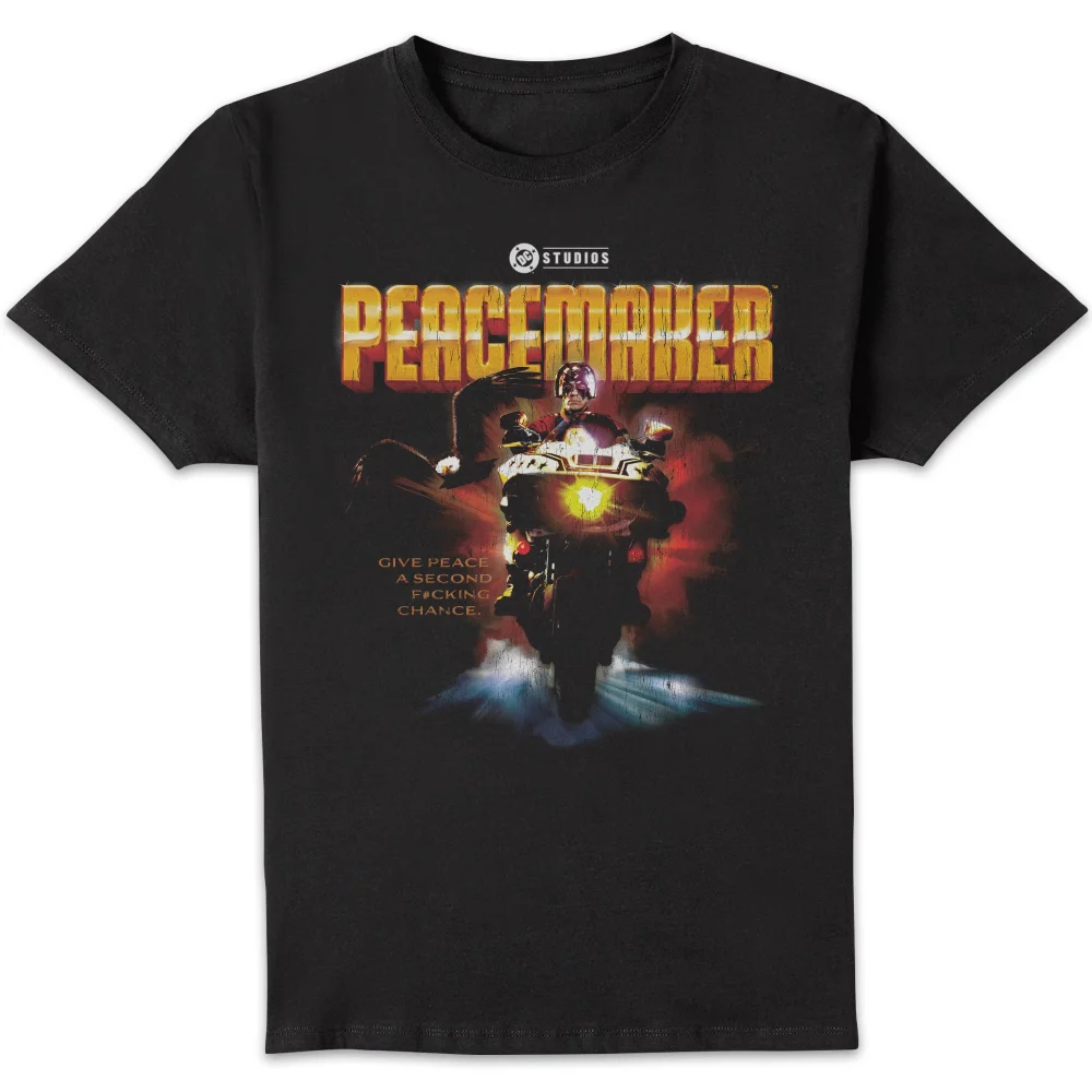 DC Comics Peacemaker Action Star Unisex T-Shirt - Black - S Bild 1