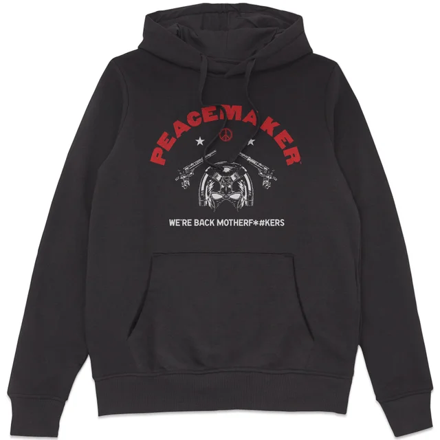 DC Comics Peacemaker We're Back Motherf#%kers Hoodie - Black