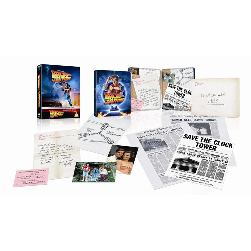 Back to the Future 4K Ultra HD & Blu-Ray Steelbook Bild 1