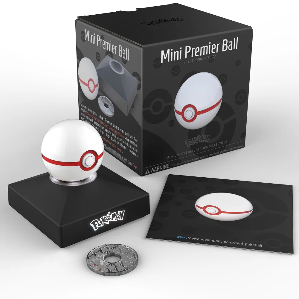 Pokémon Diecast Replica Mini Premier Ball Bild 1