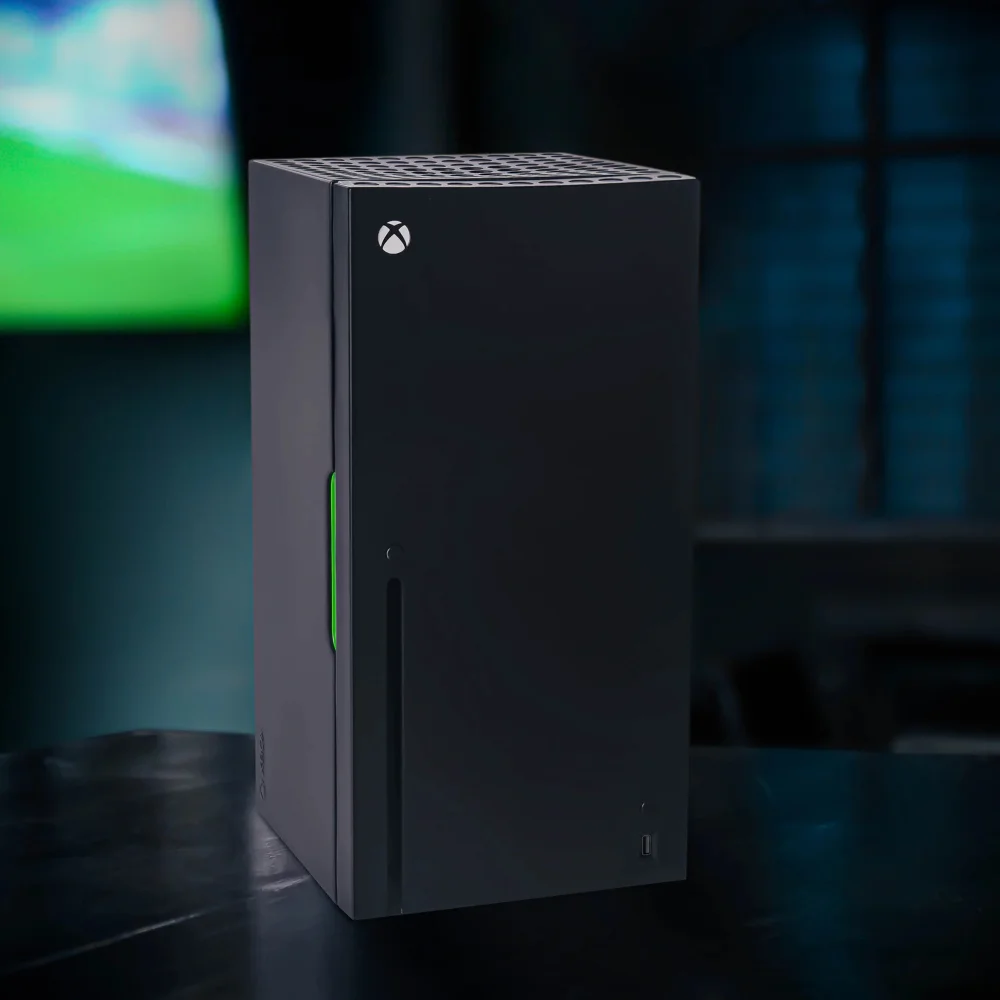 Xbox Series X Replica Mini Fridge Thermoelectric Cooler (10L Capacity) Bild 1