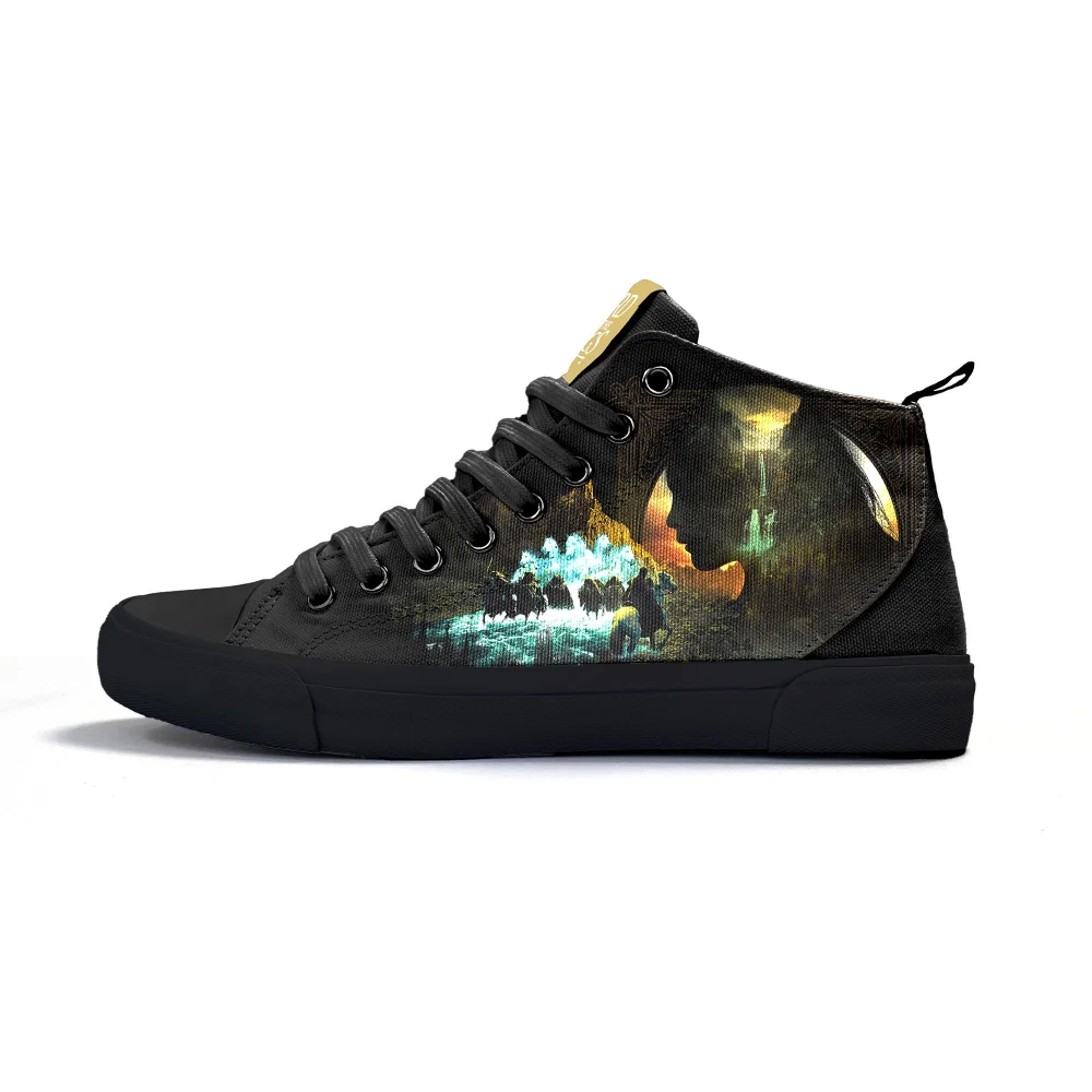 Akedo x Lord of the Rings One Ring High Top - All Black - UK 5 / EU 38 / US Men's 5.5 / US Women's 7 Bild 1