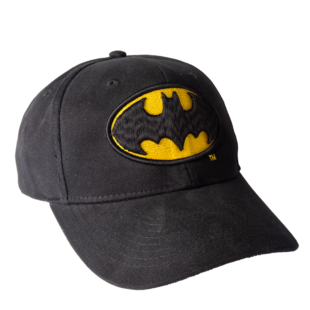 DC Comics Batman Logo Baseball Cap - Black Bild 1