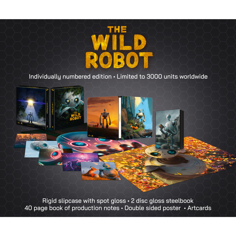 Wild Robot Ultimate Collector’s Edition 4K Ultra HD SteelBook Bild 1