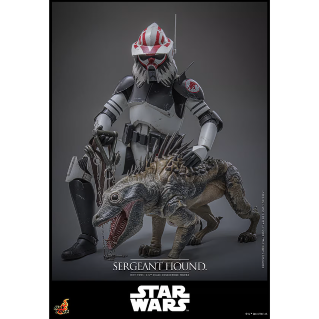 Hot Toys 1/6 Sergeant Hound - Star Wars: The Clone Wars