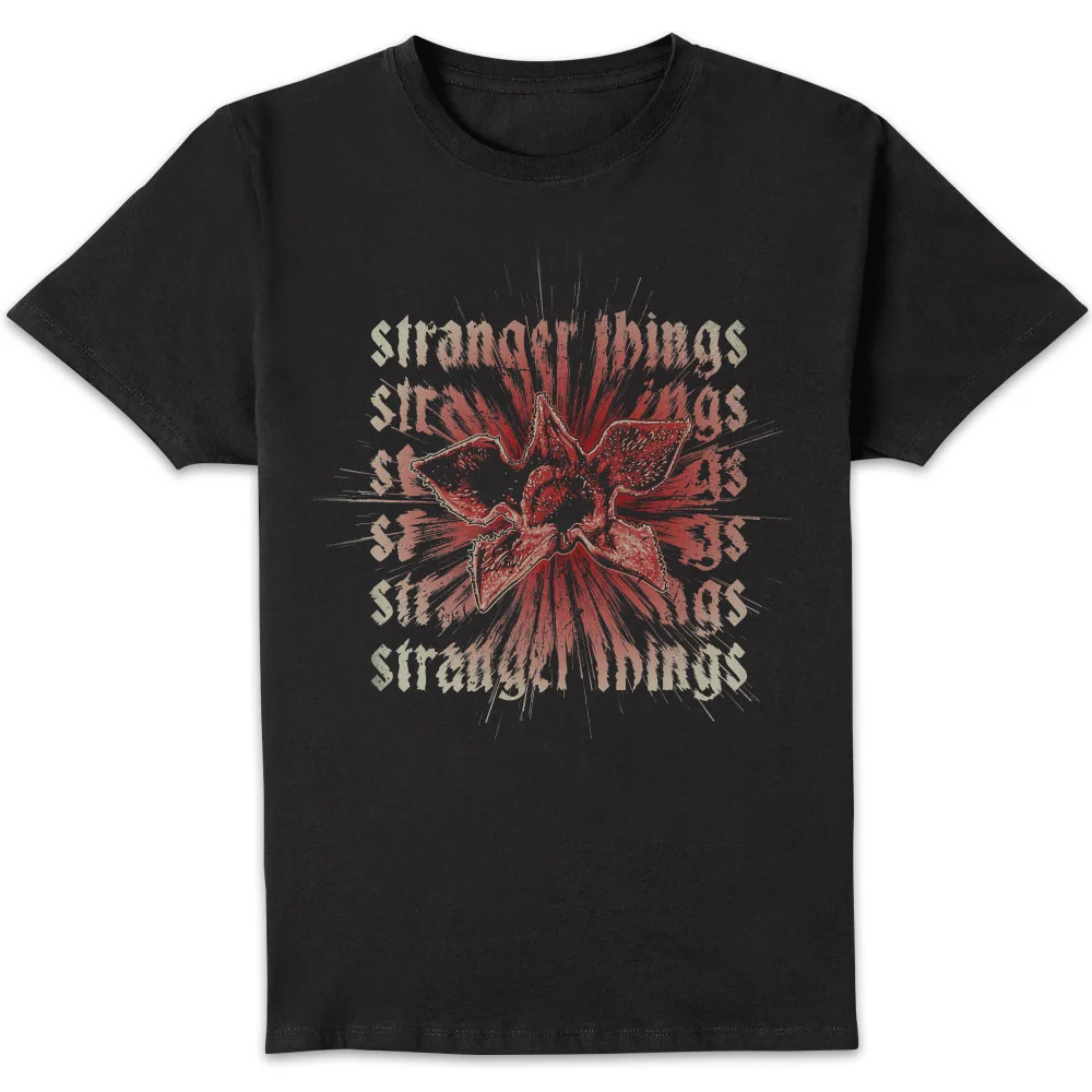 Stranger Things Demogorgon Unisex T-Shirt - Black - S Bild 1