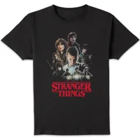 Stranger Things Season One Poster Unisex T-Shirt - Black