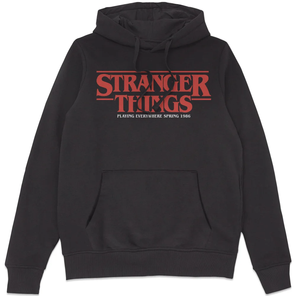 Stranger Things Unfortunate Journeys To The Upside Down Hoodie - Black - S Bild 1