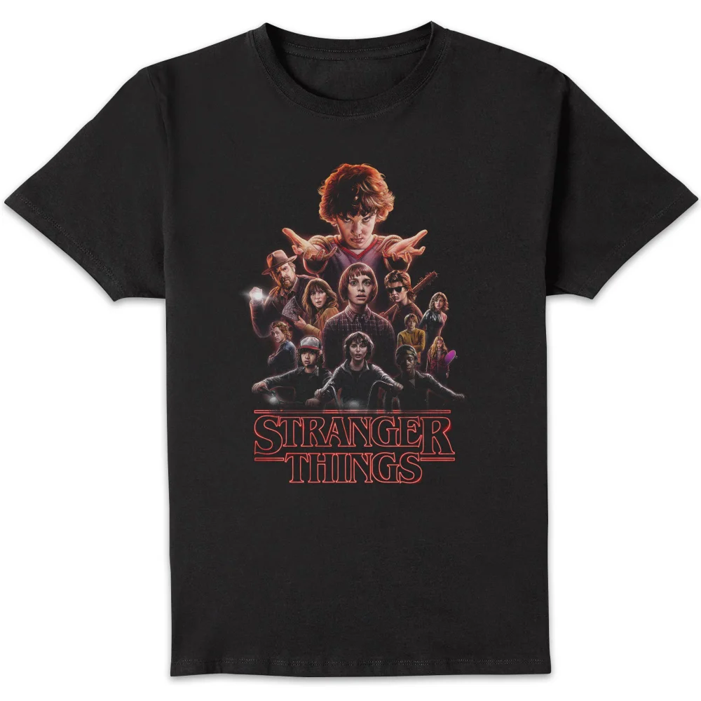 Stranger Things Season Two Poster Unisex T-Shirt - Black - S Bild 1