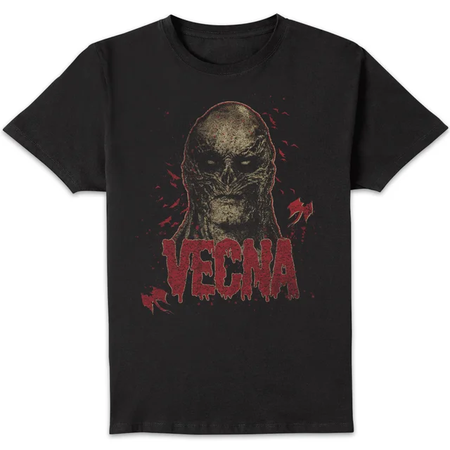Stranger Things Vecna Horror Unisex T-Shirt - Black