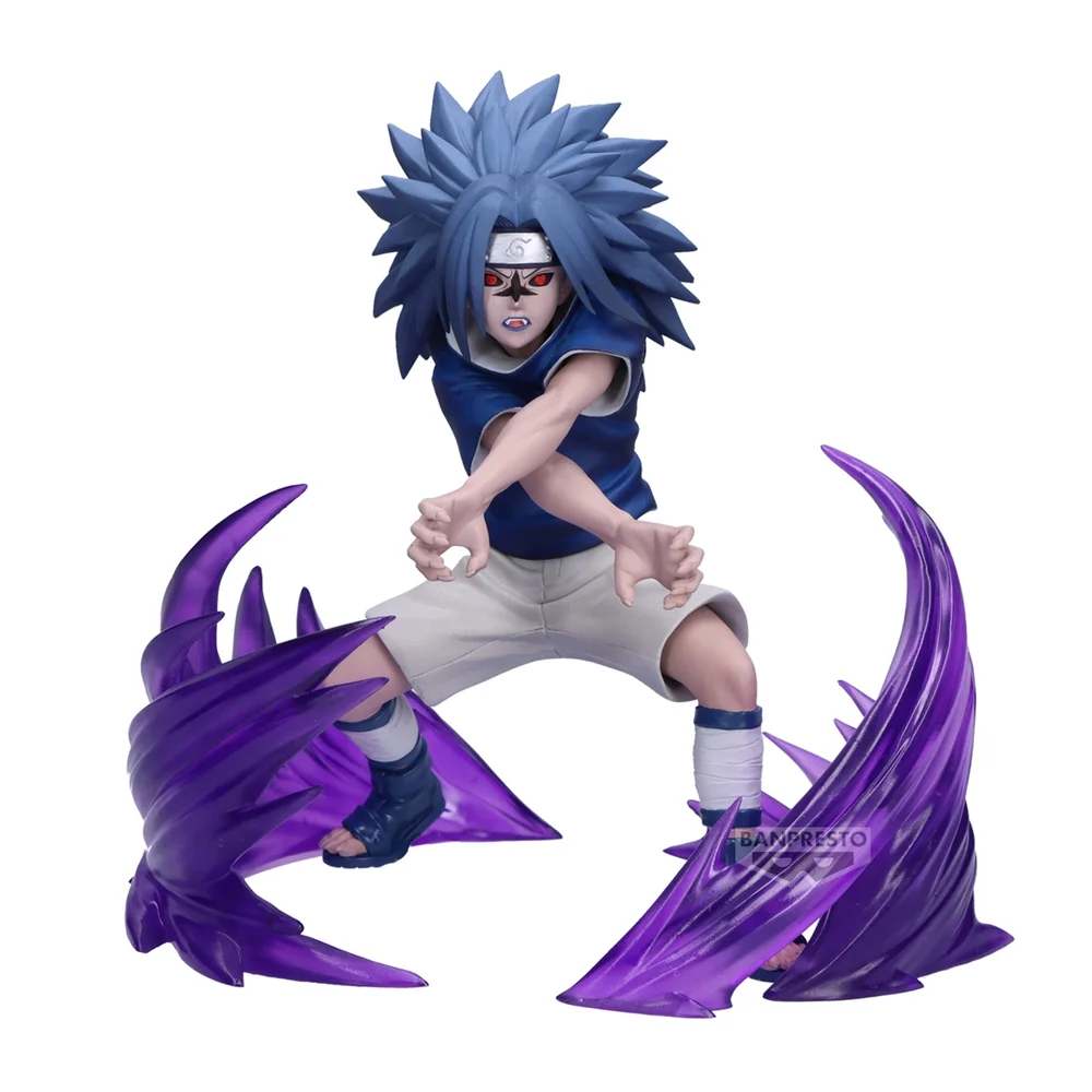Banpresto Naruto Vibration Stars Naruto Uzumake & Sasuke Uchiha Version B - Sasuke Uchiha Figure Bild 1