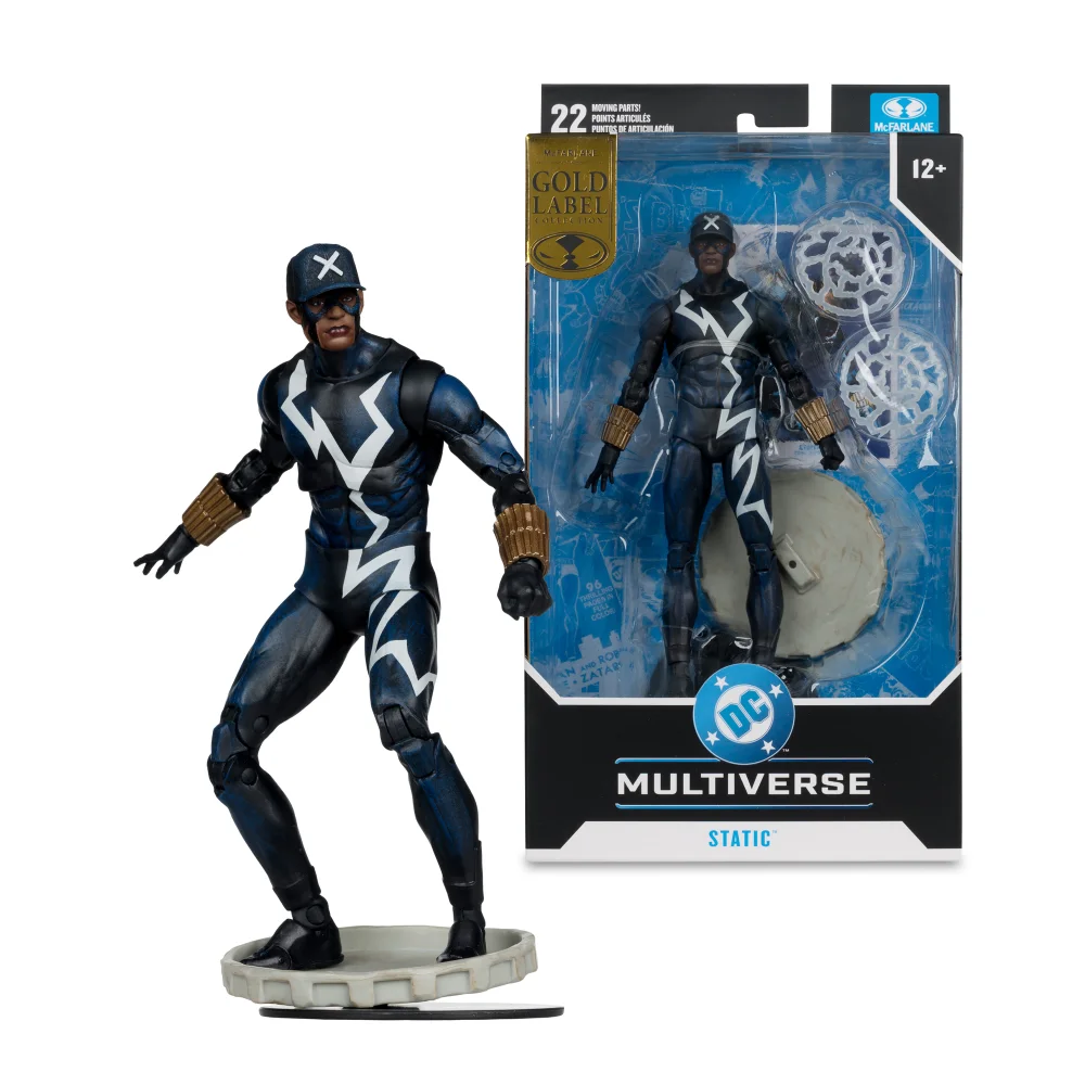 McFarlane DC Multiverse 7in – Static Shock (Static Shock #1) Figure Bild 1
