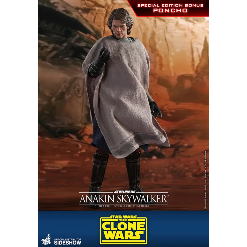 Hot Toys Star Wars The Clone Wars Anakin Skywalker 1/6th Scale Figure Special Editon (31cm) Bild 1