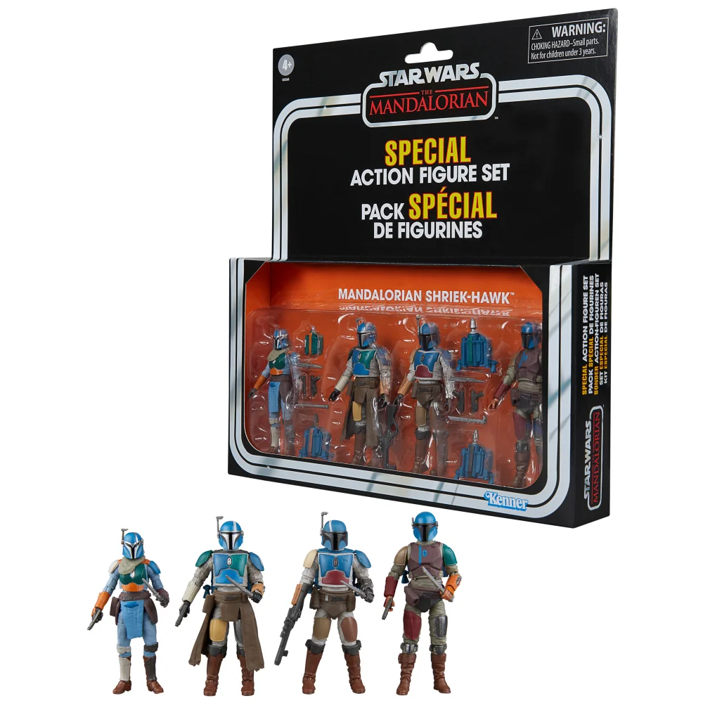 Hasbro Star Wars The Vintage Collection Mandalorian Shriek-Hawk, Star Wars: The Mandalorian 3.75 Inch 4-Pack Bild 1