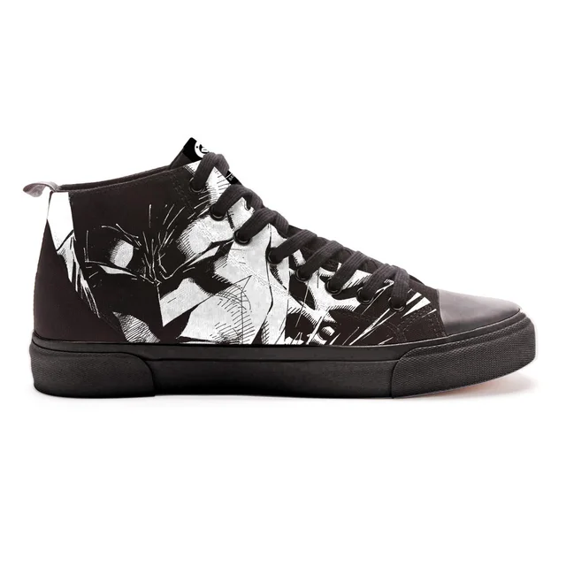 Akedo x DC Comics Batman Contrast High Top - All Black