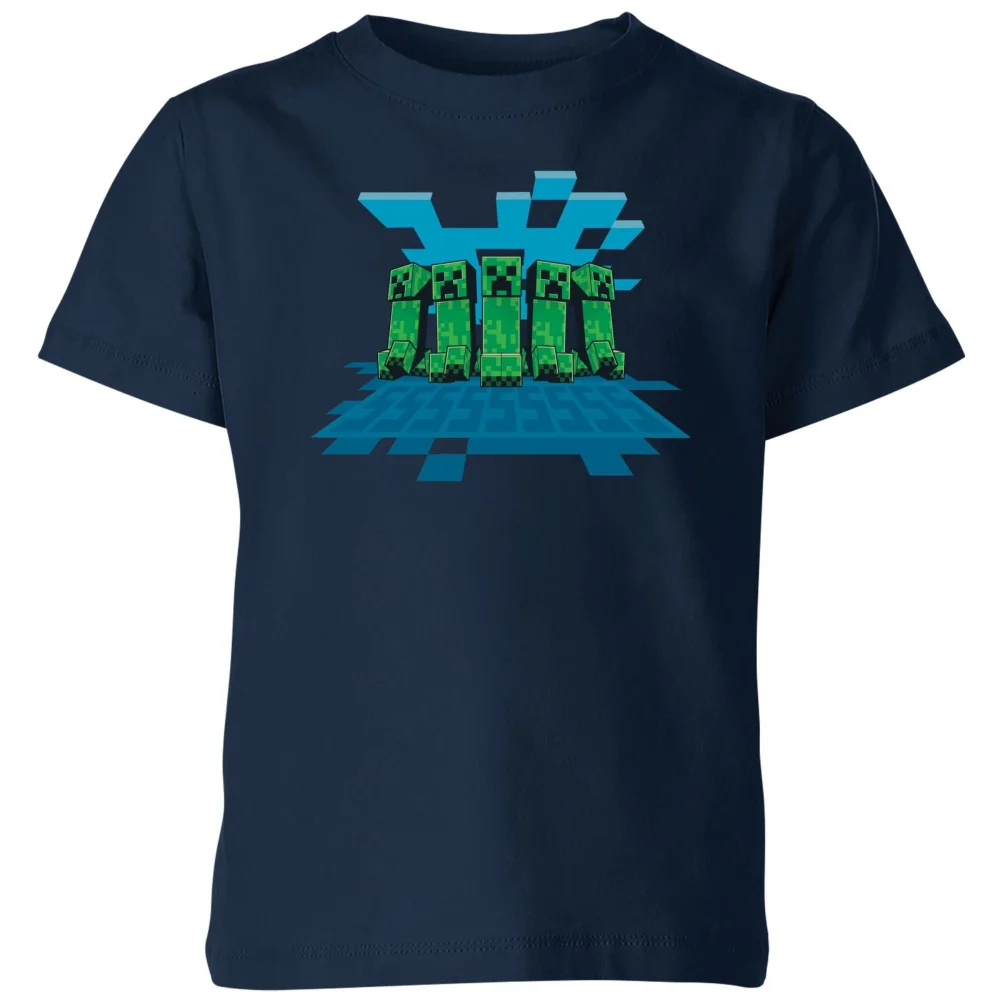 Minecraft Horizon Kids' T-Shirt - Navy - 3-4 Jahre Bild 1