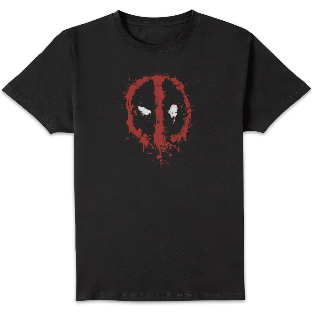 Marvel Deadpool Splat Unisex T-Shirt - Black - S Bild 1