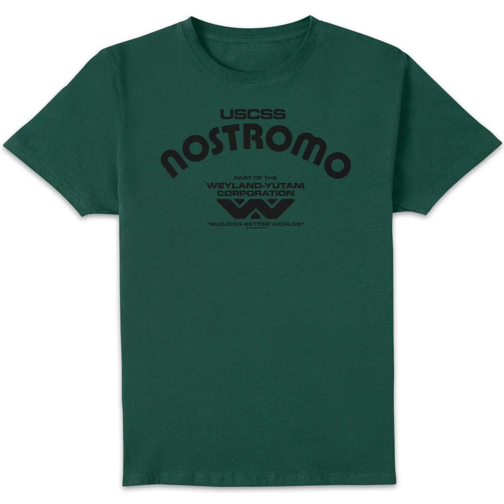 Alien Retro Nostromo Unisex T-Shirt - Green - S Bild 1
