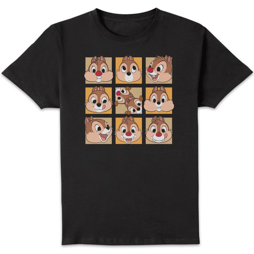 Disney Faces Unisex T-Shirt - Black - S Bild 1