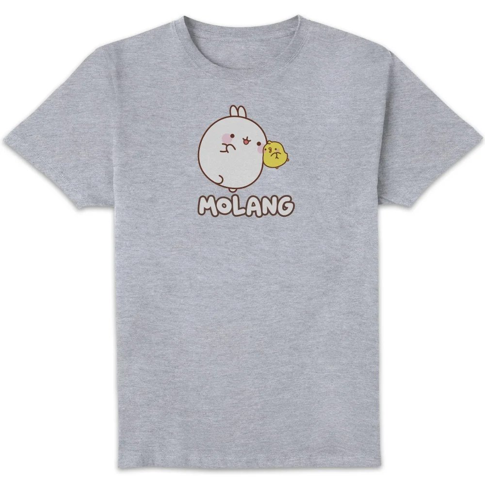 Molang And Pui Pui Unisex T-Shirt - Grey - S Bild 1