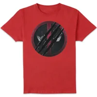 Marvel Deadpool Logo Unisex T-Shirt - Red
