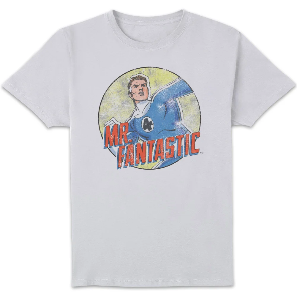 Marvel Mr Fantastic Unisex T-Shirt - White - S Bild 1