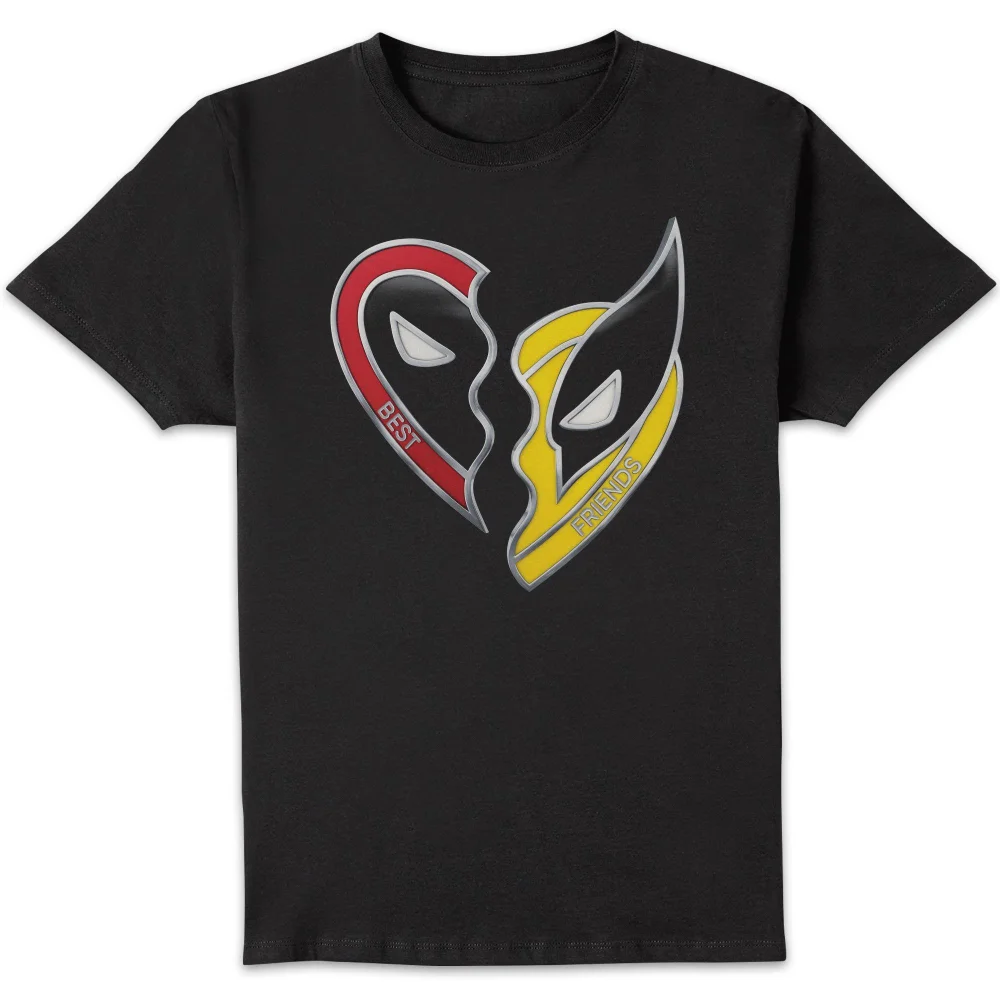 Marvel Deadpool Best Friends Unisex T-Shirt - Black - S Bild 1