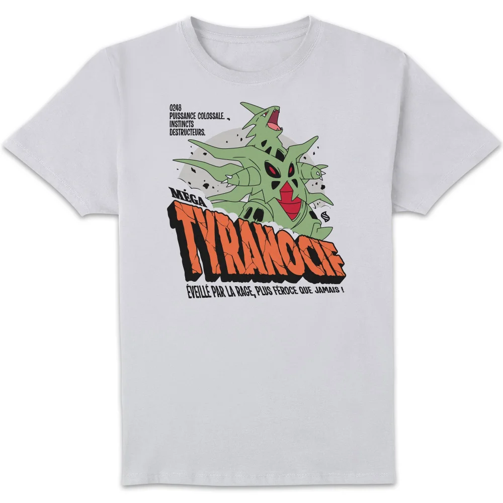 Pokémon Mega Tyranocif Unisexe T-Shirt - Blanc - M Bild 1
