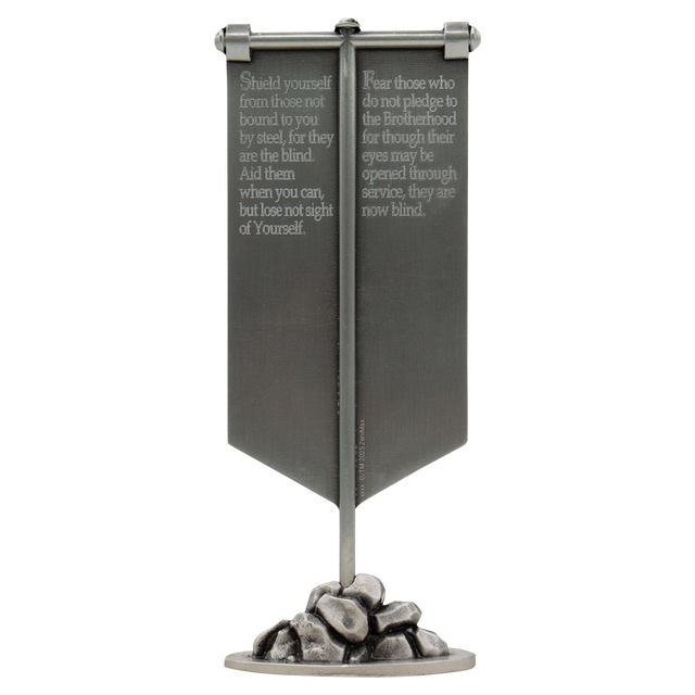 Fallout Brotherhood of Steel Metal Banner