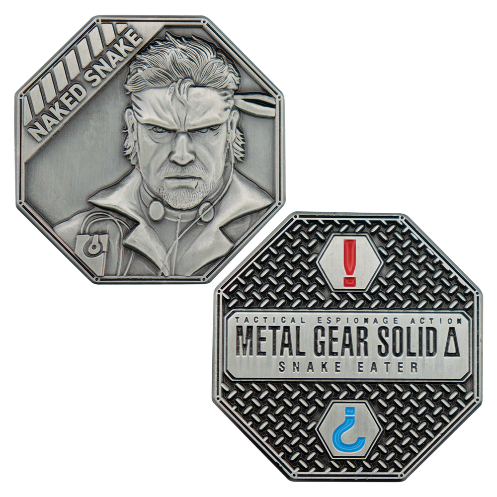 Metal Gear Solid Delta Limited Edition Naked Snake Coin Bild 1