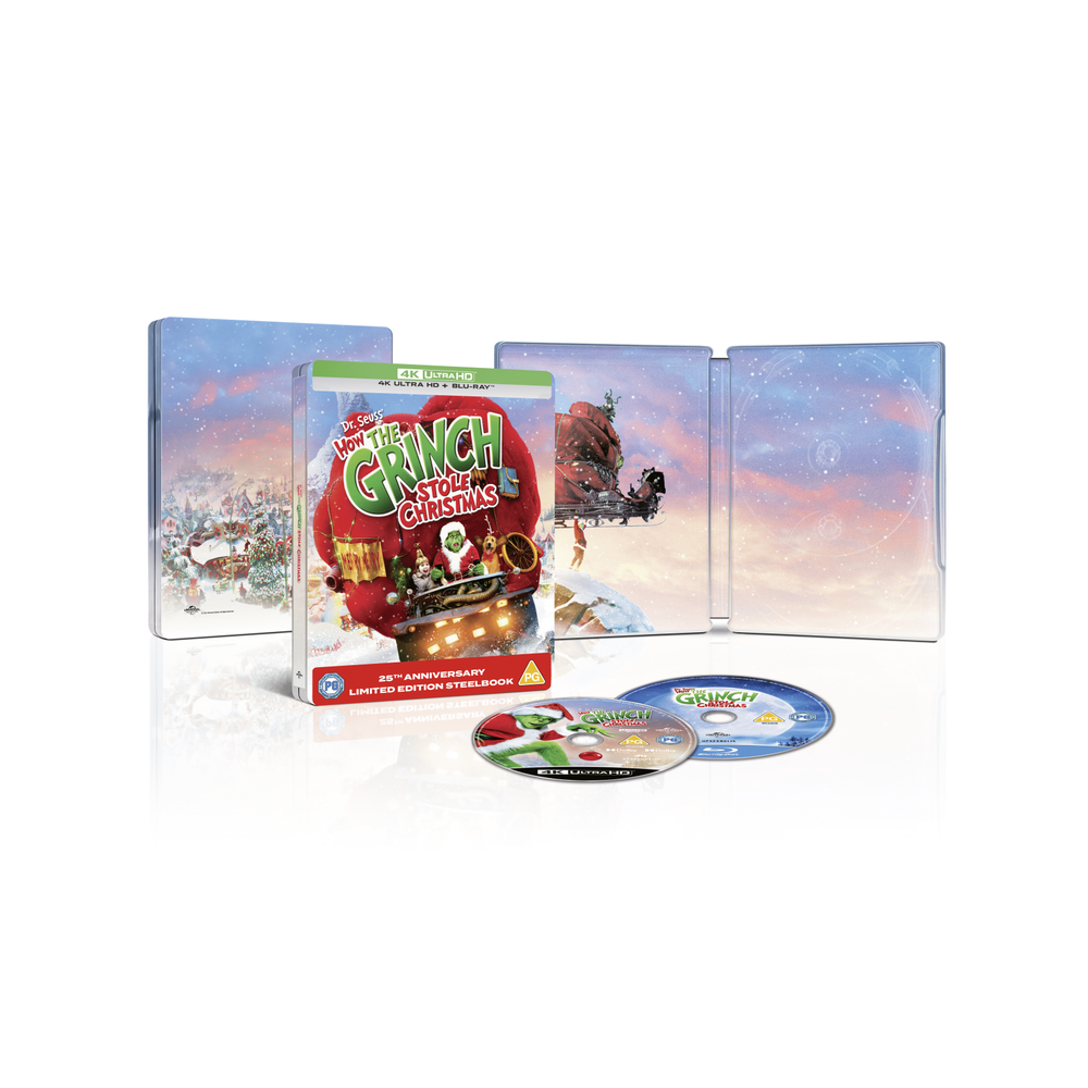 Dr Seuss' How the Grinch Stole Christmas 4K Ultra HD SteelBook Bild 1