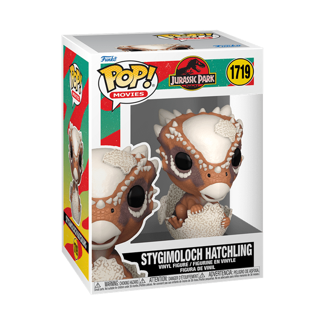 Jurassic Park Hatchling Stygimoloch Funko Pop! Movies Vinyl Figure Bild 1