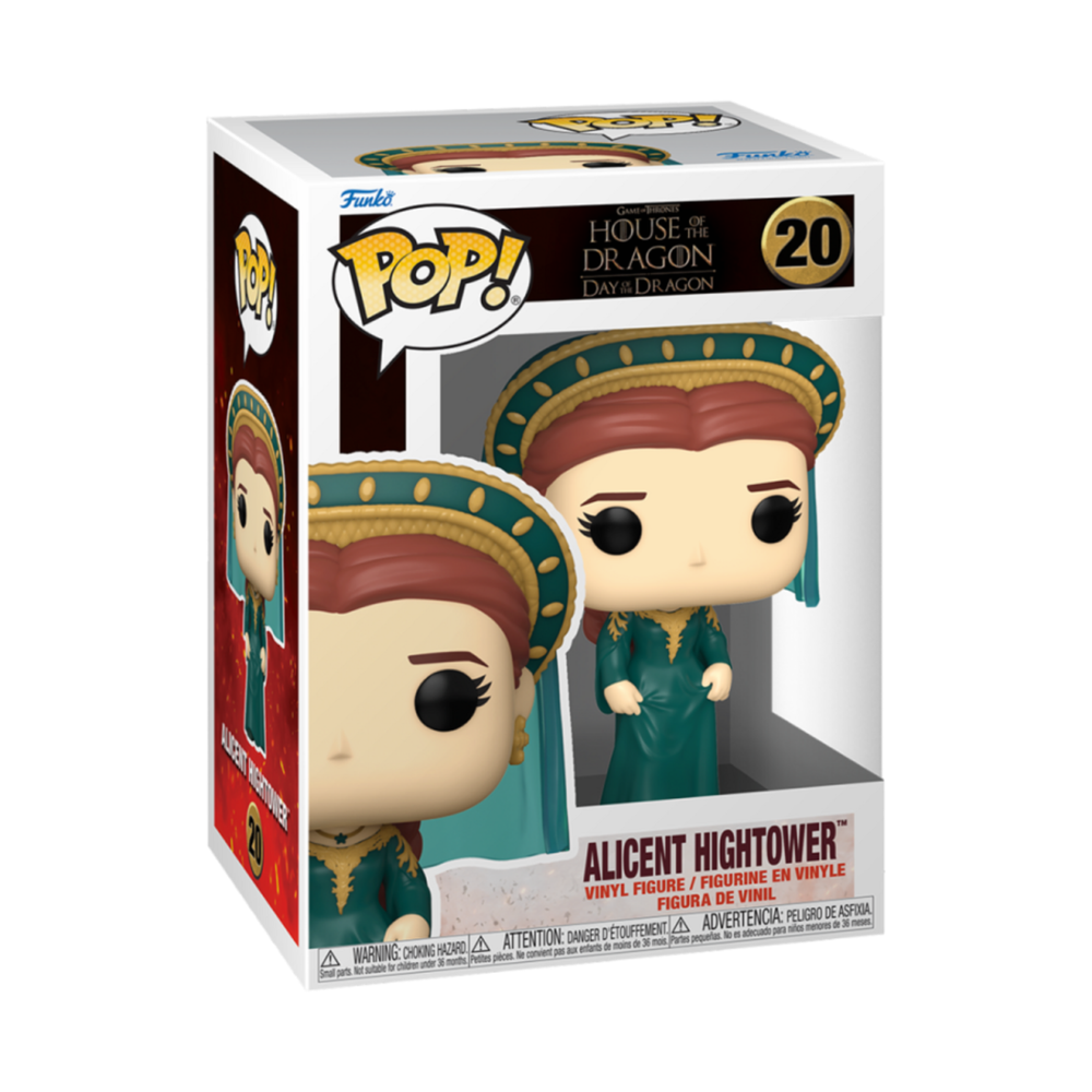House of the Dragon Allicent Hightower Funko Pop! TV Series 3 Vinyl Figure Bild 1